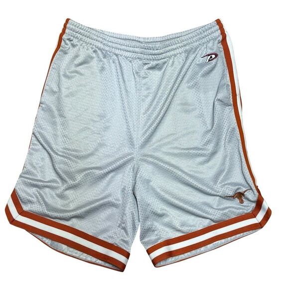 Pro Player Men's Gray Mesh Basketball Shorts Size L - Picture 1 of 5